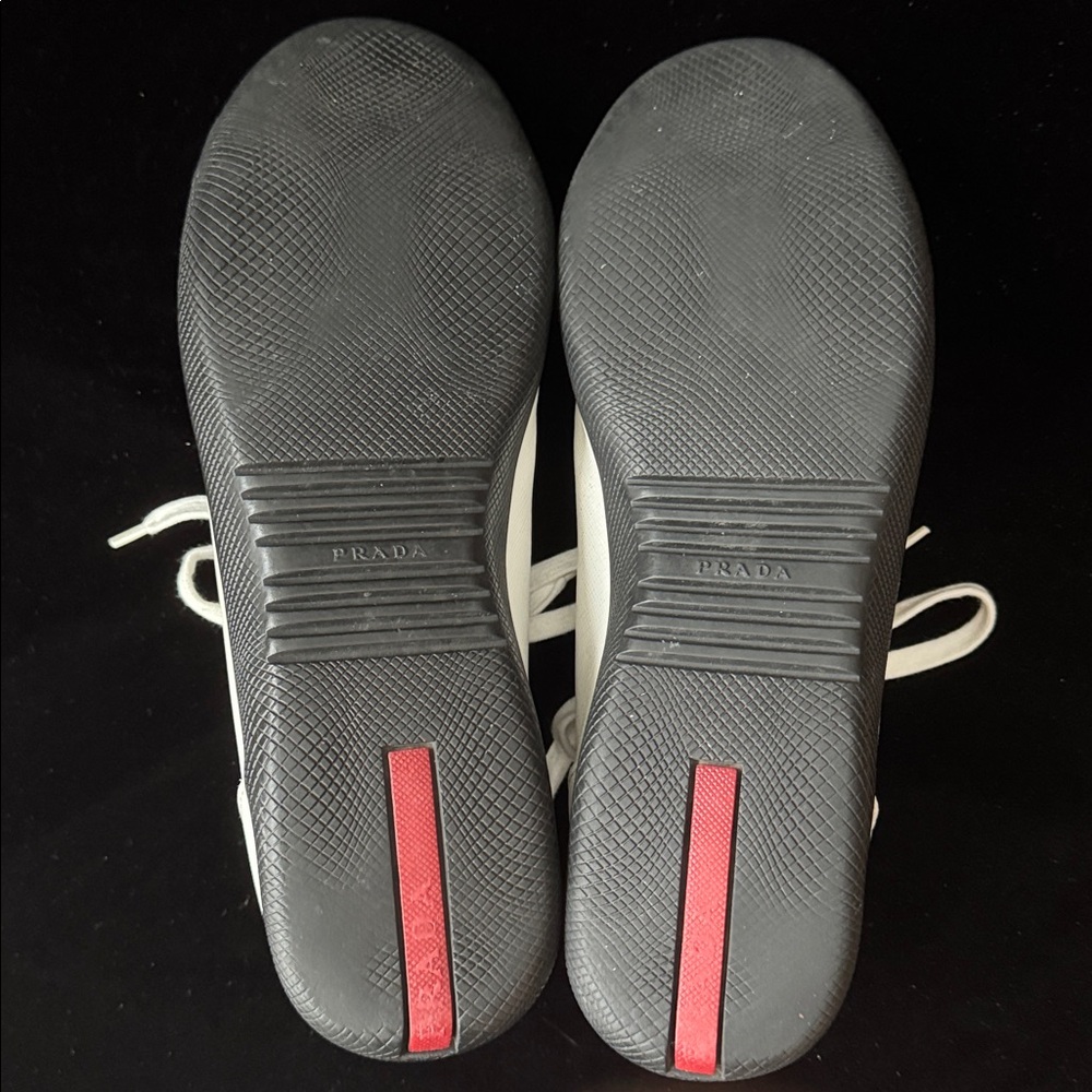 PRADA Leather Sneakers - Picture 8 of 8